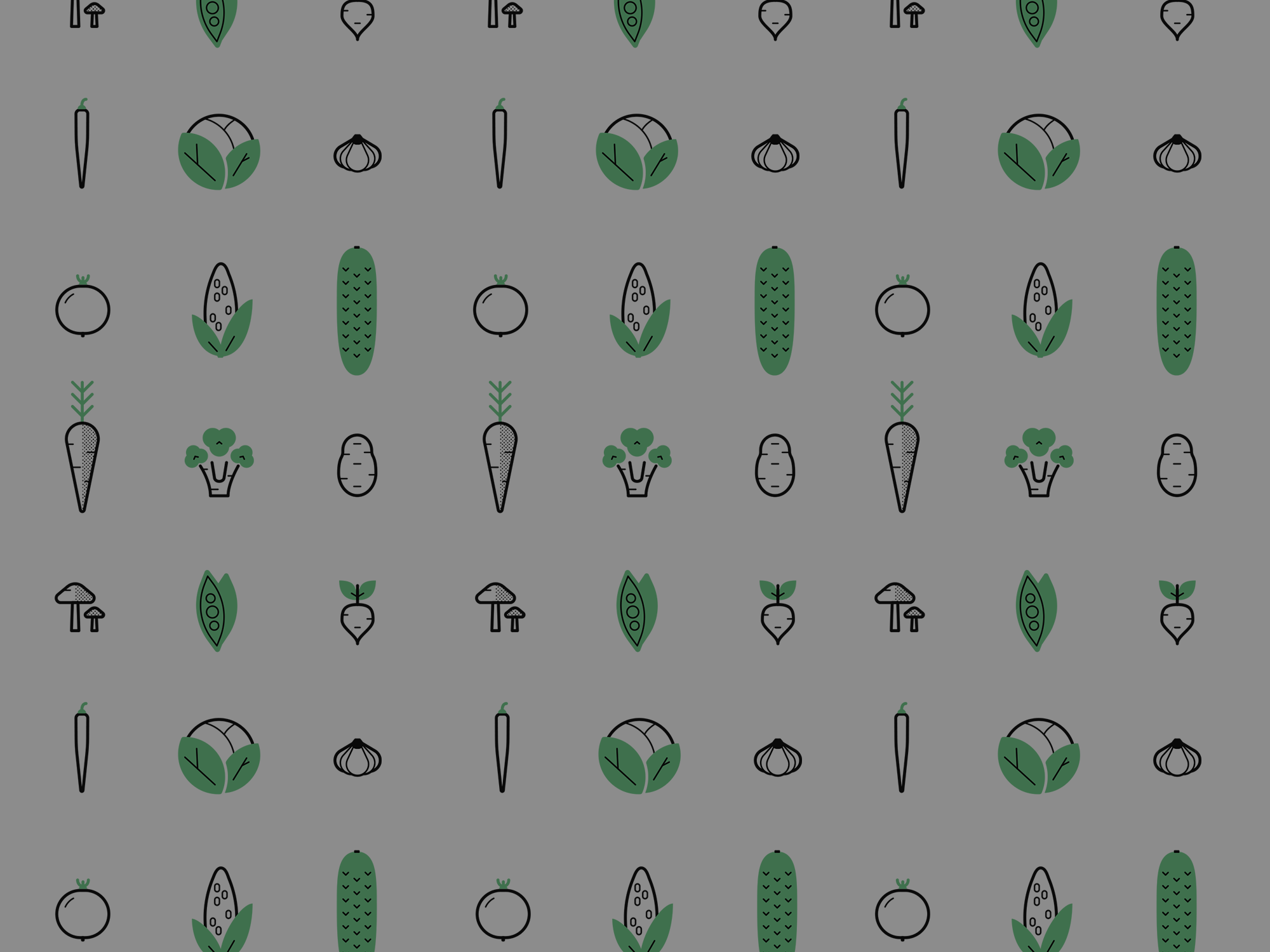 FREEBIE: Vegetable Vector Illustrations + Animations